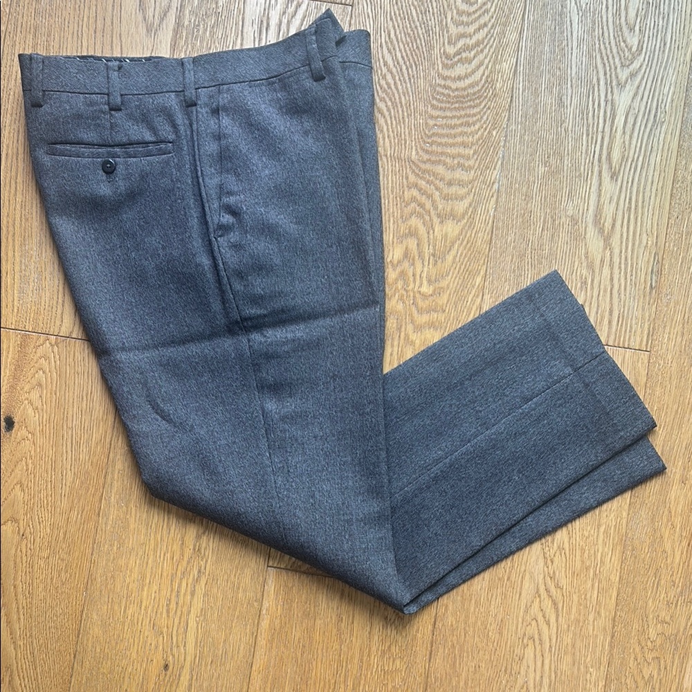 Louis Raphael Luxe Merino Wool Dress Pants 33W 30L